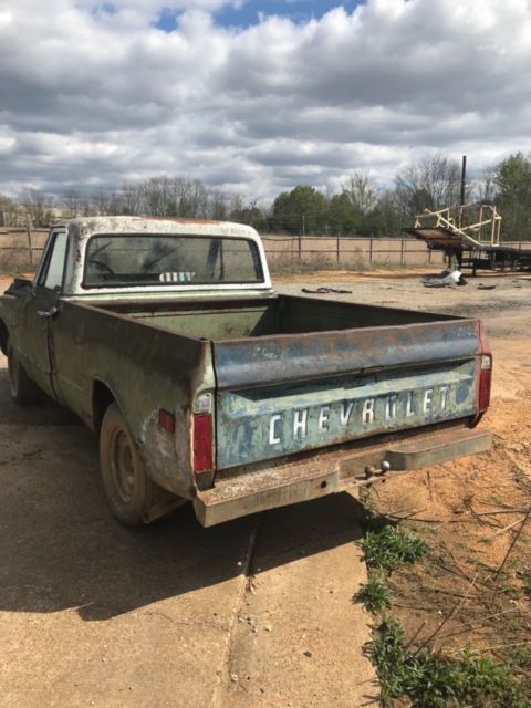 1972 Green Chevrolet C-10 Standard Cab Pickup