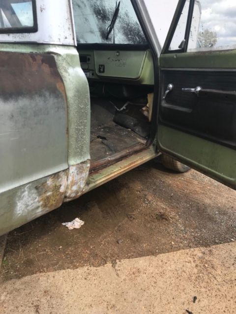 1972 Green Chevrolet C-10 Standard Cab Pickup