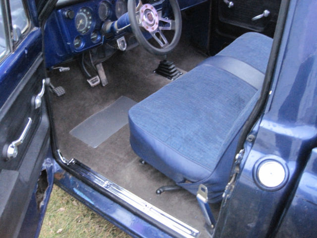 1972 Blue Chevrolet C-10 Standard Cab Pickup