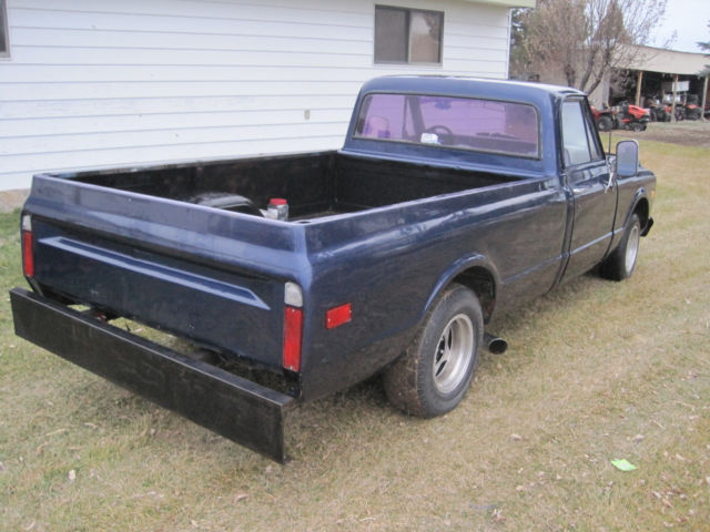 1972 Blue Chevrolet C-10 Standard Cab Pickup