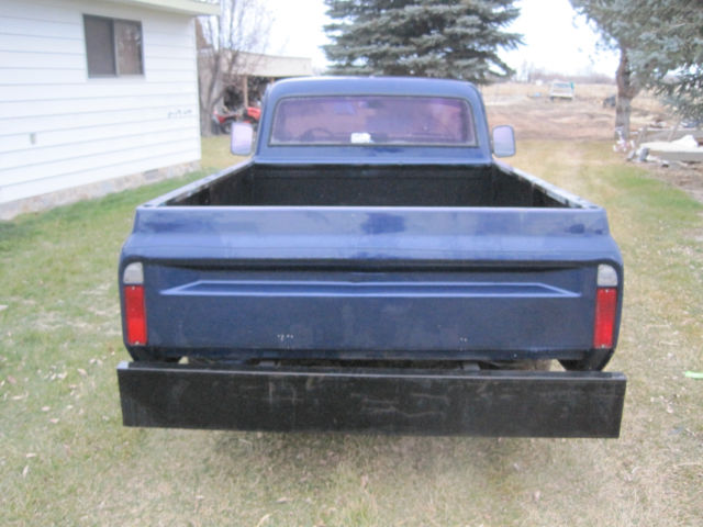 1972 Blue Chevrolet C-10 Standard Cab Pickup