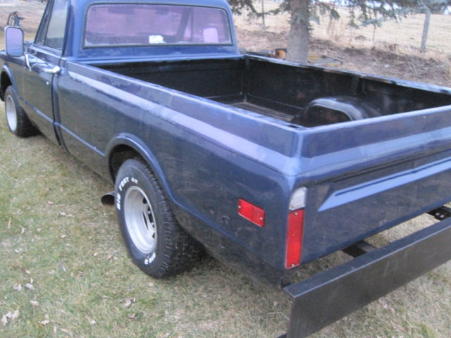 1972 Blue Chevrolet C-10 Standard Cab Pickup