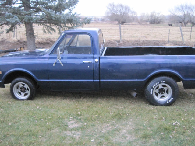 1972 Blue Chevrolet C-10 Standard Cab Pickup