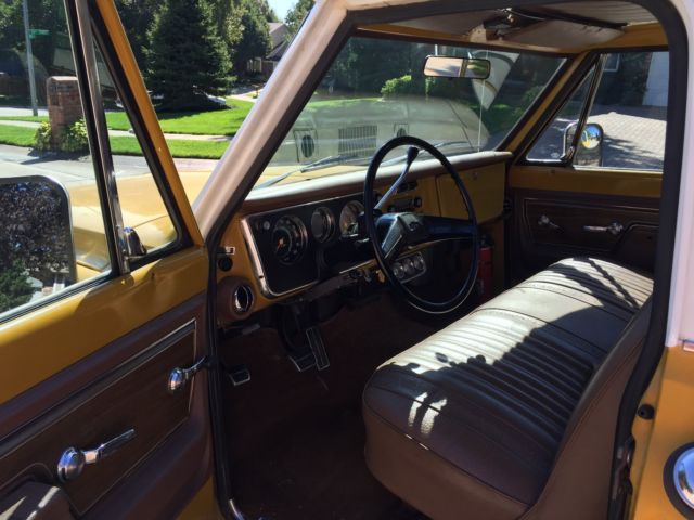 1972 Blue Chevrolet C/K Pickup 2500 3/4 ton