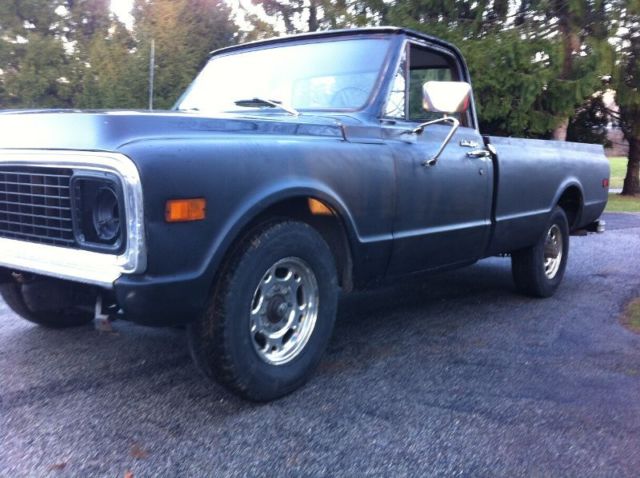 1972 Black Chevrolet Other Pickups Pickup