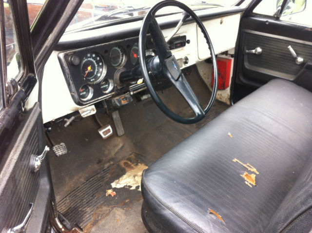 1972 Black Chevrolet Other Pickups Pickup