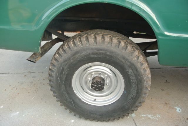 1972 Green Chevrolet C-10 Standard Cab Pickup