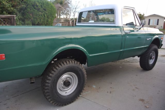 1972 Green Chevrolet C-10 Standard Cab Pickup