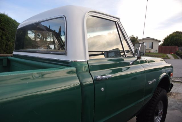 1972 Green Chevrolet C-10 Standard Cab Pickup