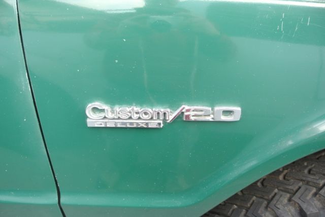 1972 Green Chevrolet C-10 Standard Cab Pickup