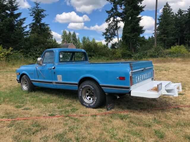 1972 Blue Chevrolet C/K Pickup 2500 Standard Cab Pickup