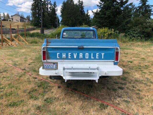 1972 Blue Chevrolet C/K Pickup 2500 Standard Cab Pickup