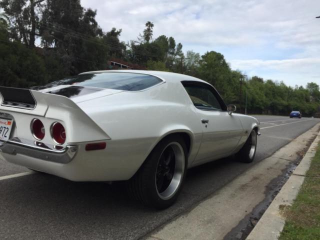 1972 White Chevrolet Camaro Coupe