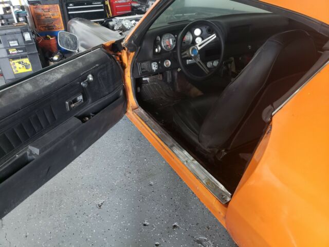 1972 Orange Chevrolet Camaro Coupe