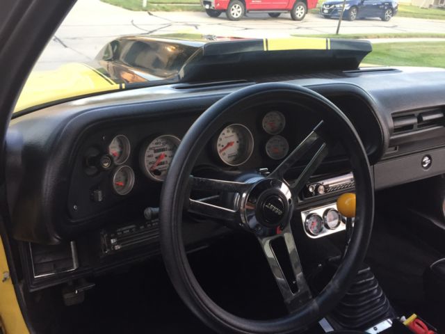 1972 Yellow Chevrolet Camaro Coupe