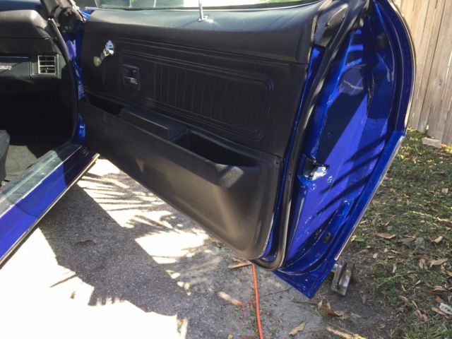 1972 Blue Chevrolet Camaro Coupe