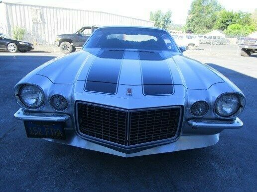 1972 Silver Chevrolet Camaro Coupe