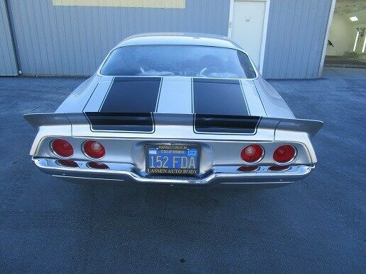 1972 Silver Chevrolet Camaro Coupe