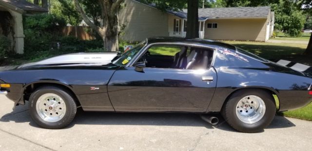 1972 Black Chevrolet Camaro Coupe