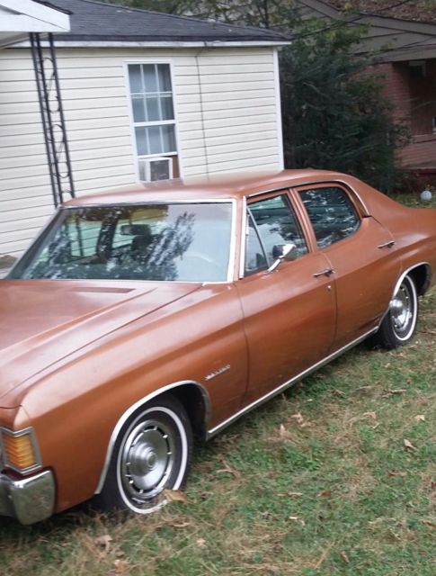 1972 Brown Chevrolet Chevelle