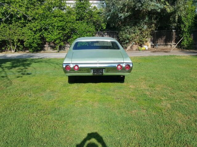 1972 Green Chevrolet Chevelle Coupe