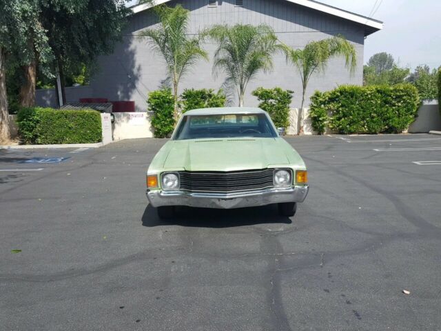 1972 Green Chevrolet Chevelle Coupe