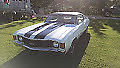 1972 White Chevrolet Chevelle Coupe