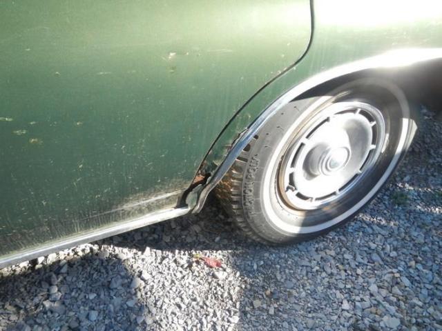 1972 Green Chevrolet Malibu Sedan