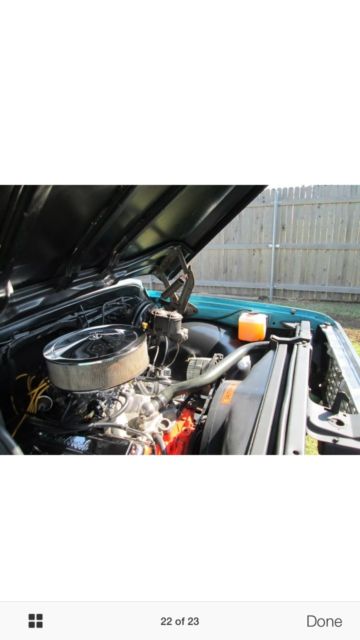 1972 blue/white Chevrolet C-10