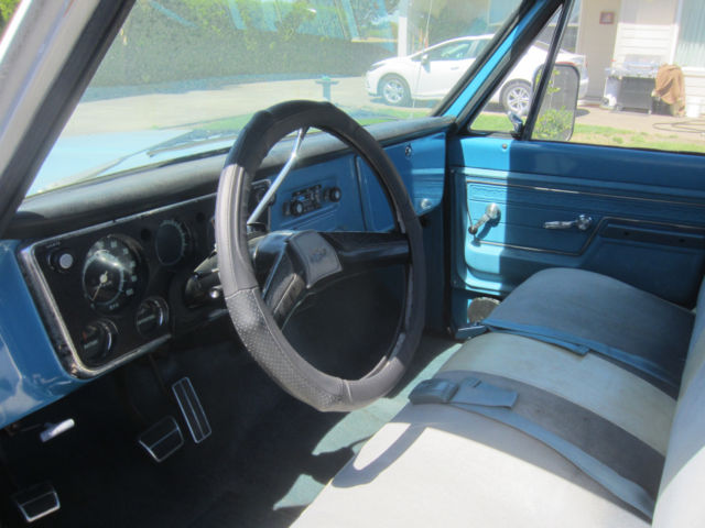 1972 Blue/White Chevrolet Other Pickups Standard Cab Pickup