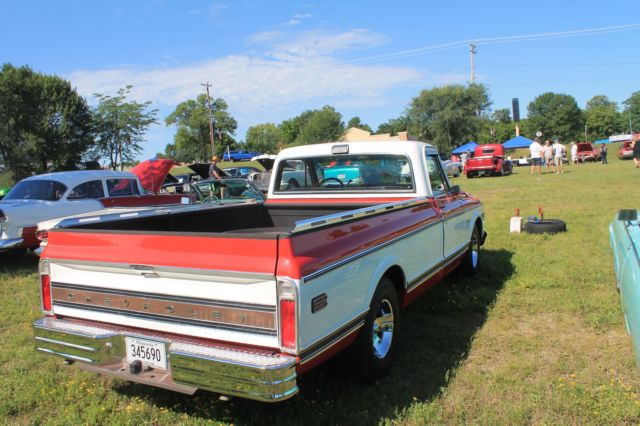 19720000 Red Chevrolet C-10