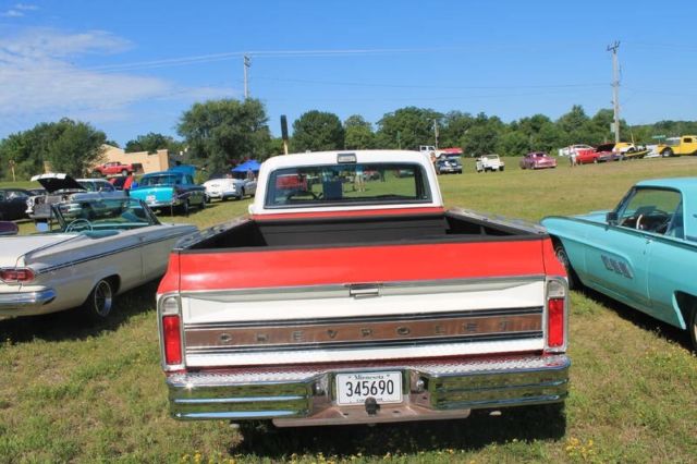 19720000 Red Chevrolet C-10