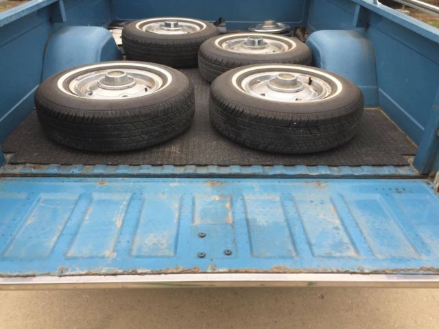 1972 Blue Chevrolet Cheyenne Single Cab