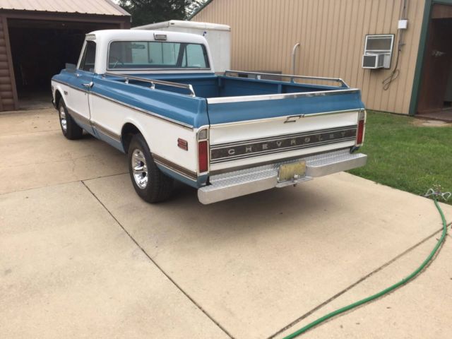 1972 Blue Chevrolet Cheyenne Single Cab