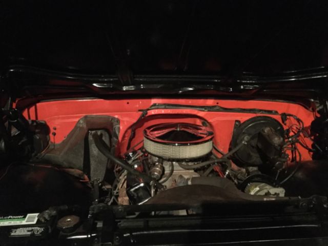1972 Red Chevrolet C-10 Cab & Chassis