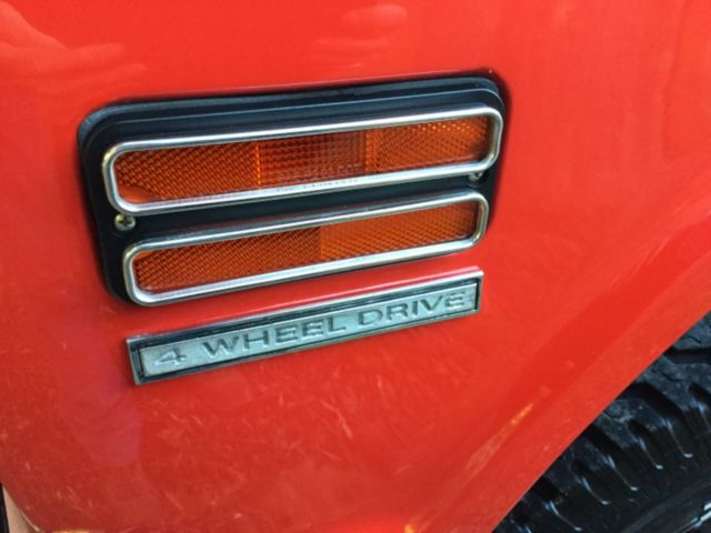 1972 Red Chevrolet C-10 Cab & Chassis
