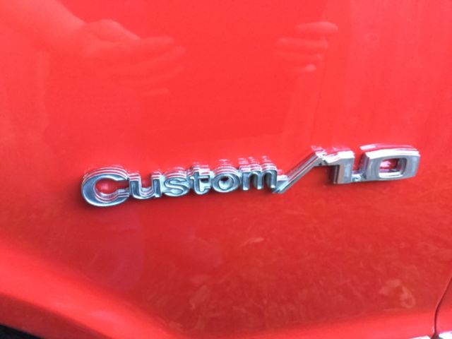 1972 Red Chevrolet C-10 Cab & Chassis