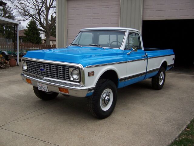 1972 Blue Chevrolet Other Pickups