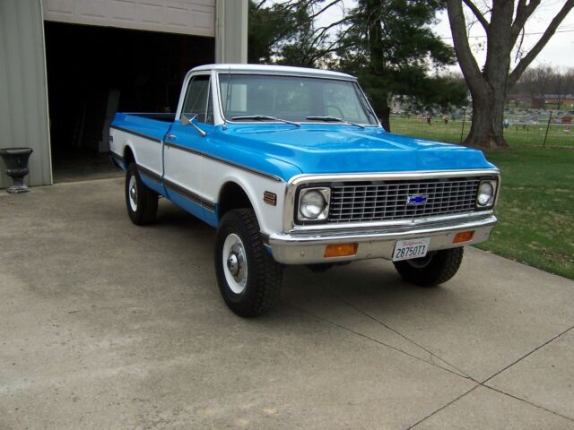 1972 Blue Chevrolet Other Pickups