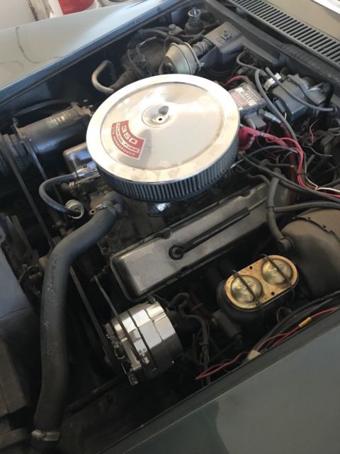 1972 Gray Chevrolet Corvette