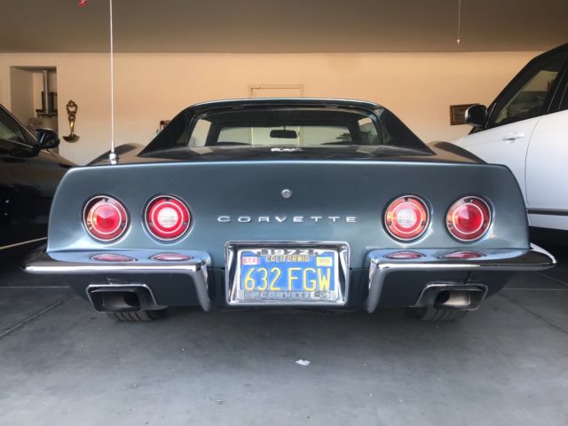 1972 Gray Chevrolet Corvette