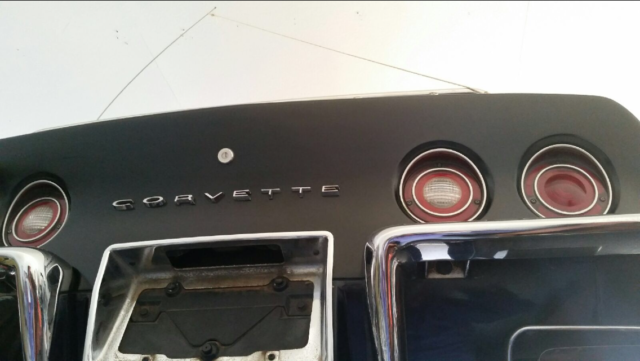 1972 Black Chevrolet Corvette