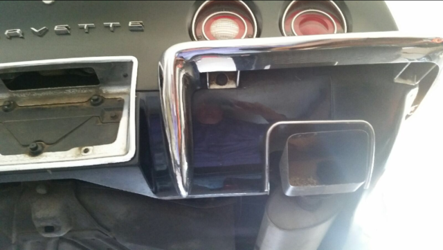 1972 Black Chevrolet Corvette