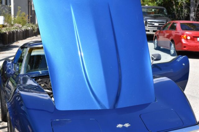 1972 Targa Blue Chevrolet Corvette