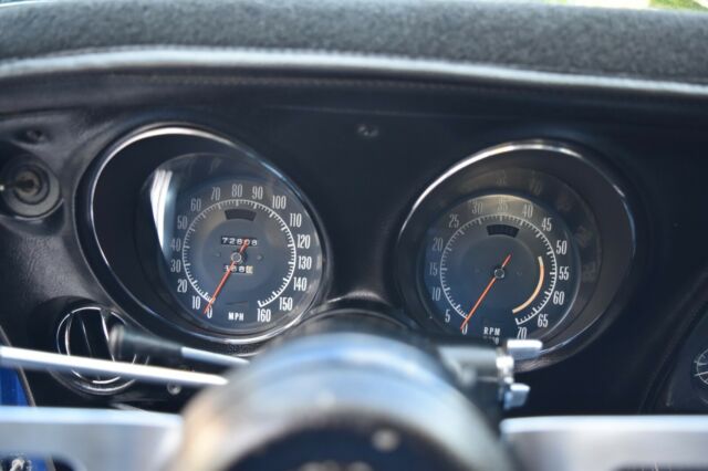 1972 Targa Blue Chevrolet Corvette