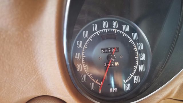 1972 Orange Chevrolet Corvette Coupe