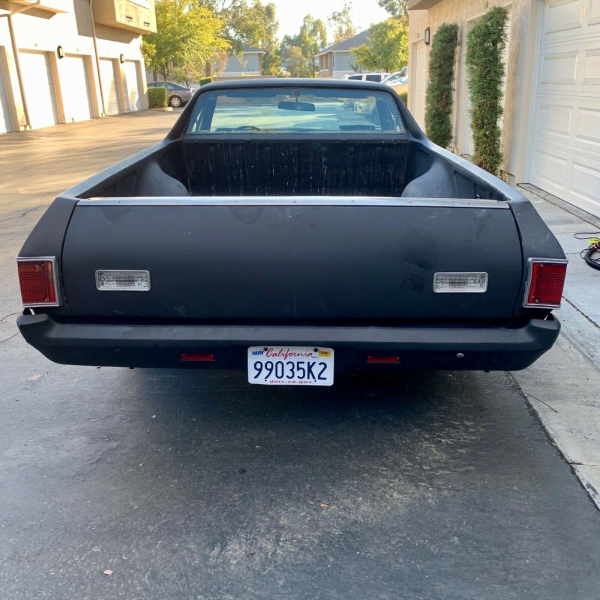 1972 Black Chevrolet El Camino El camino