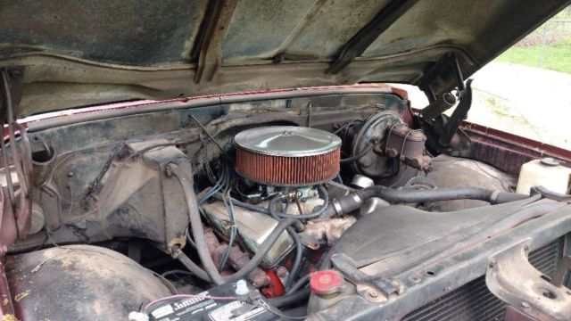 1972 Burgundy Chevrolet Other Pickups Shortbed