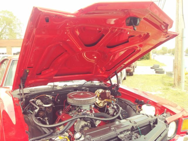 1972 Red Chevrolet Chevelle Coupe