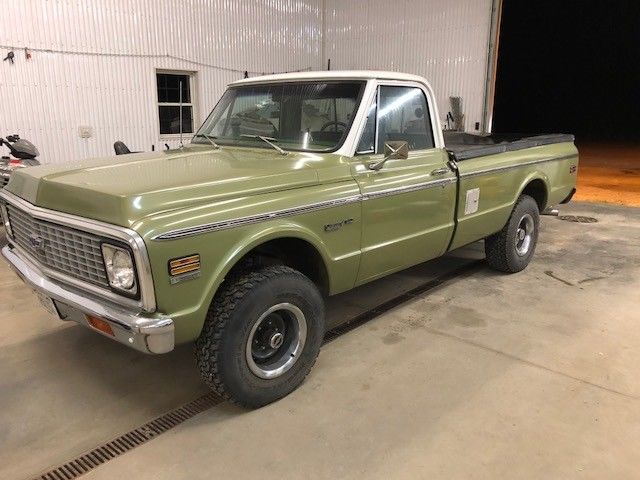 1972 Green Chevrolet Other Pickups Standard Cab Pickup